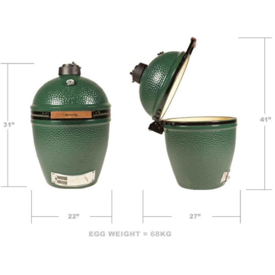 117632 Big Green Egg Large Egg Charcoal Smoker 117632 TA Appliance TA Appliances Barbecues