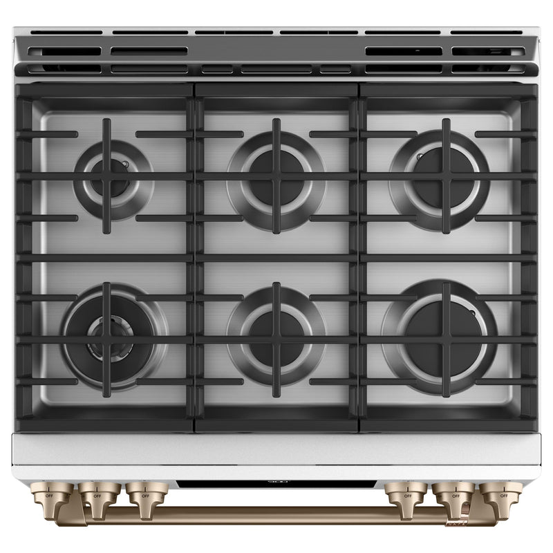 ge cafe dual fuel range 30 inch