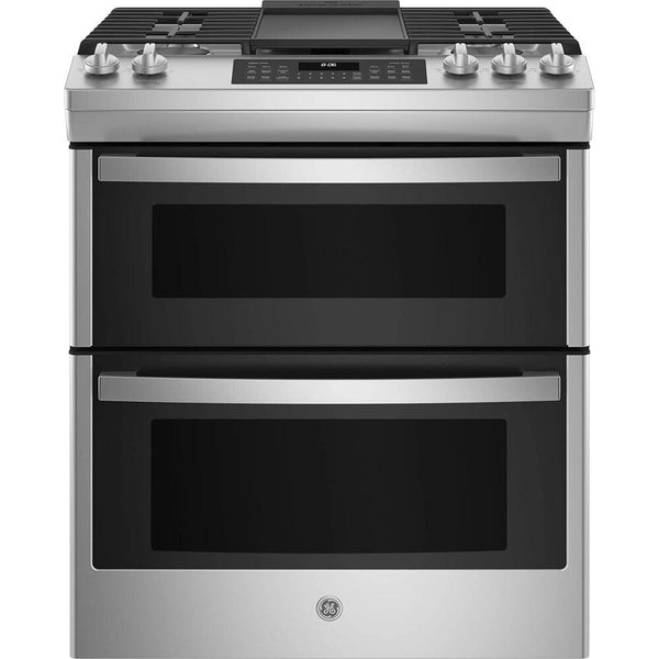 ge 30 in slide in gas range