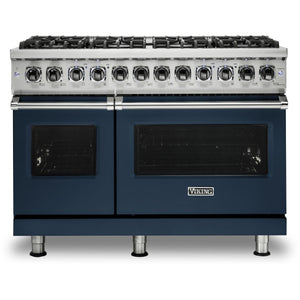 Viking 48-inch Freestanding Dual-Fuel Range with TruConvec™ Convection Cooking CVDR548-8BSB IMAGE 1