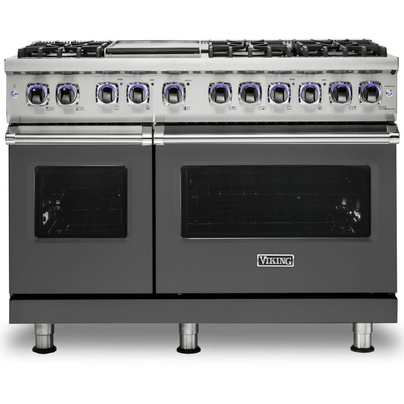 Viking 48-inch Freestanding Dual-Fuel Range with Elevation™ Burners CVDR7482-6GDG IMAGE 1