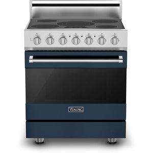 Viking 30-inch Freestanding Electric Range with Vari-Speed Dual Flow™ Convection CRVER3301-5BSB IMAGE 1