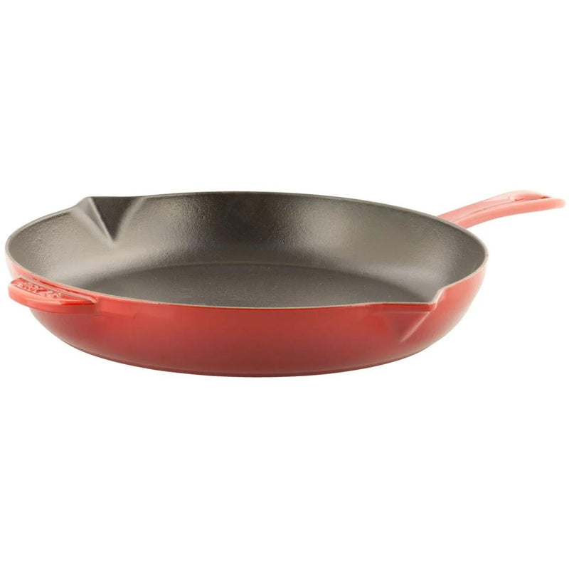 Staub wok pan, 30 cm, 4,4 L red