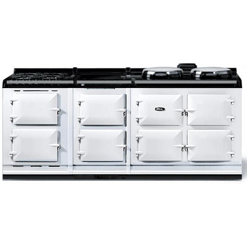 AGA 83-inch Freestanding Dual Fuel Range with Induction AER7783IGWHT IMAGE 1