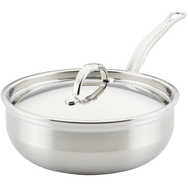 Hestan - ProBond Collection - Professional Clad Stainless Steel Stock Pot,  Induction Cooktop Compatible, 8 Quart