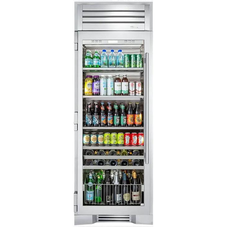 True Residential 20.5 cu. ft. Beverage Column Refrigerator TR-30BEV-L-SG-C IMAGE 1