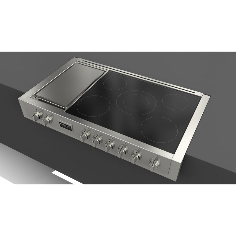 Fulgor Milano 48-inch Built-in Induction Rangetop with Griddle F6IRT485GS1 IMAGE 13