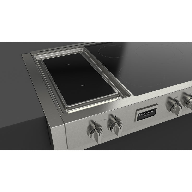 Fulgor Milano 48-inch Built-in Induction Rangetop with Griddle F6IRT485GS1 IMAGE 3