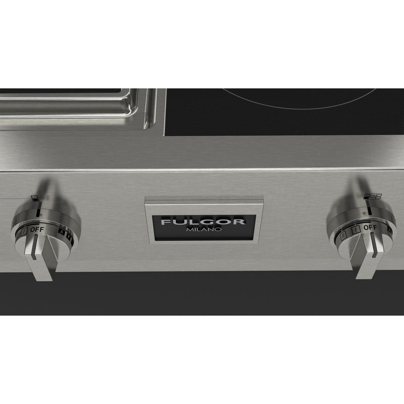 Fulgor Milano 48-inch Built-in Induction Rangetop with Griddle F6IRT485GS1 IMAGE 4