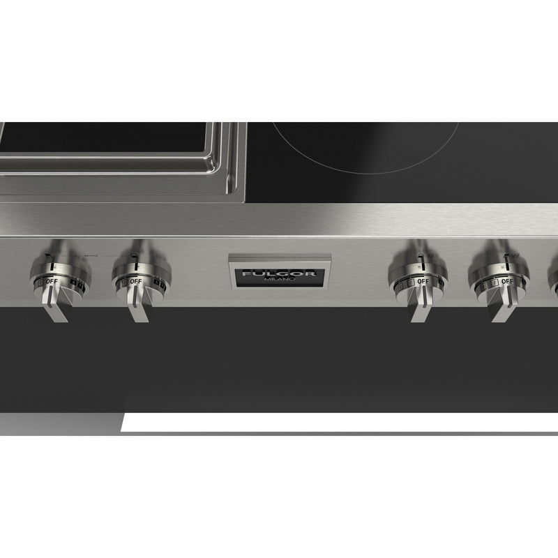 Fulgor Milano 48-inch Built-in Induction Rangetop with Griddle F6IRT485GS1 IMAGE 9