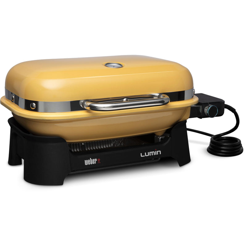 Lumin Compact Electric Grill in Light Blue