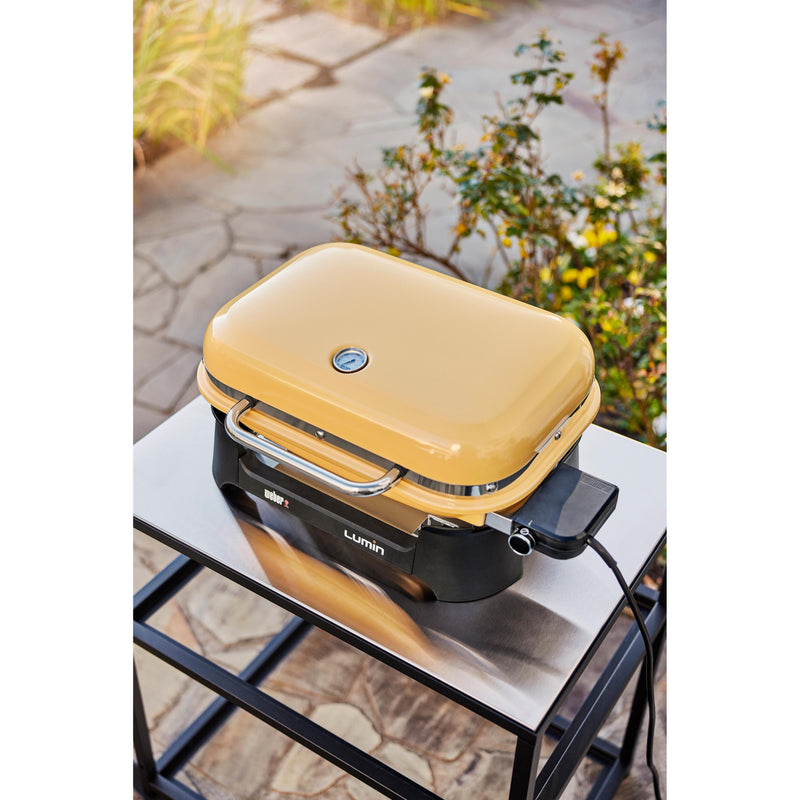 Weber Lumin Golden Yellow Electric Grill 92280901