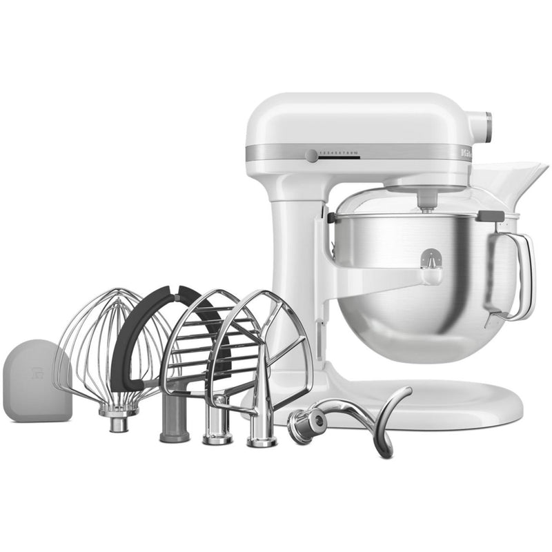 7 Quart Bowl-Lift Stand Mixer with Redesigned Premium Touchpoints White  KSM70SNDXWH